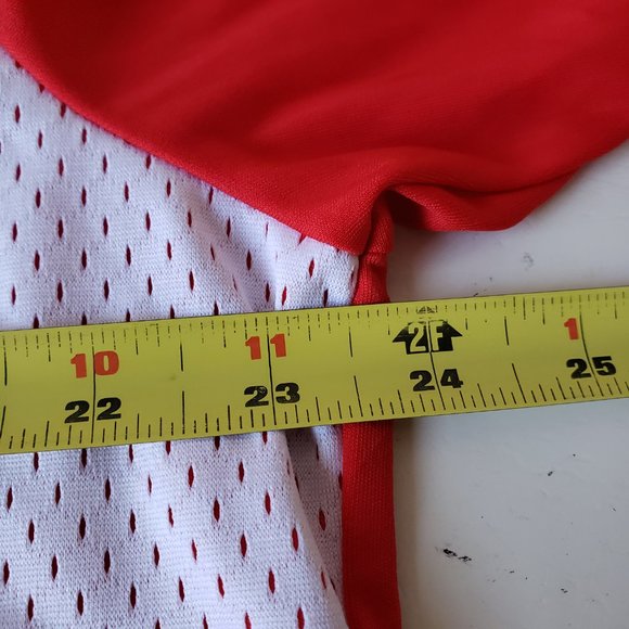 Wisconsin Badgers Polo Shirt Men's Size XL Box Seat Red White NCAA NWT - Picture 11 of 12